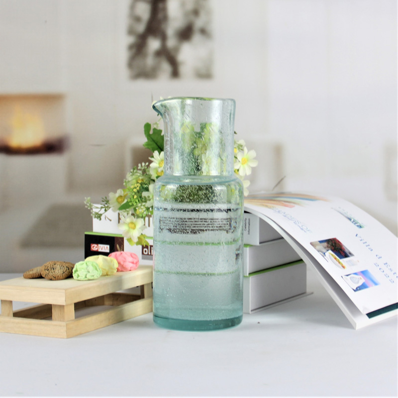 Recycled Drinking Glass Carafe