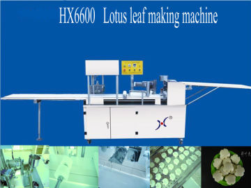 Lotus leaf making machine