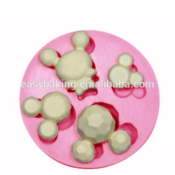 Hot Sales Cake Decorating Mickey Mouse Fondant Silicone Mold