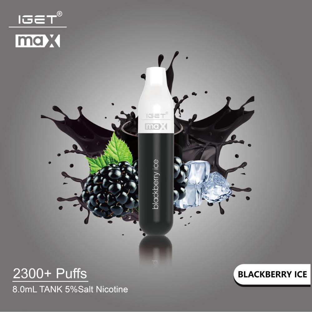 IGET MAX يمكن التخلص من VAPE 2200PUFFS