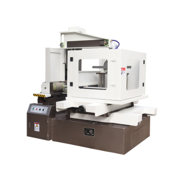 High-Speed CNC Wire Cutting Machine with Motor, Pump, and PLC Components