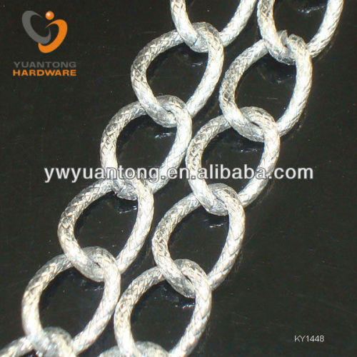 silver color sweater chain for garment clothing decoration