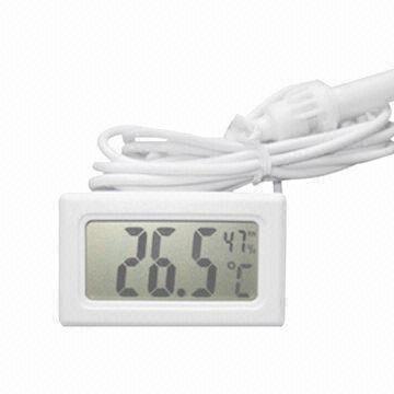Mini Indoor Thermometer and Hygrometer, -20 to +70°C Temperature
