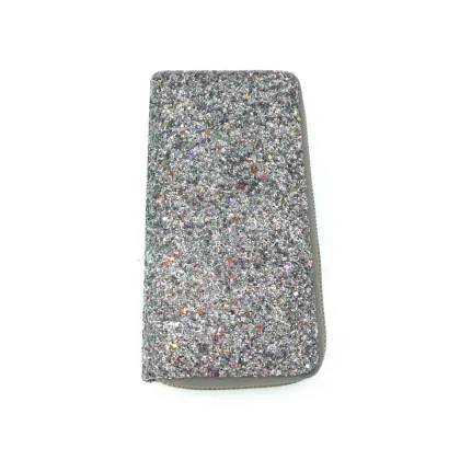 Rainbow Sequin European and American Fashion Ladies' Zipper Wallet & Clutch Bag