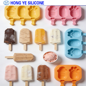 Soft Liquid Silicone for Ice Cream Molds