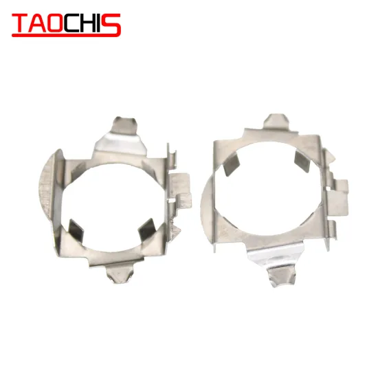 TAOCHIS Auto LED Headlight H7 Sockets Adapter for Mercedes Benz & Ford