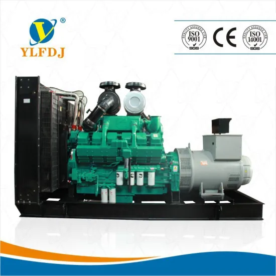 900kw power generator with cummins engine made in china.