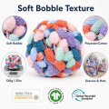 Yüksek Kaliteli 130g/25 m Çevre Dostu Geri Dönüştürülebilir Polyester Pamuk Topu Iplik Süper Yumuşak Tıknaz El Örgü DIY Atkılar Şapkalar