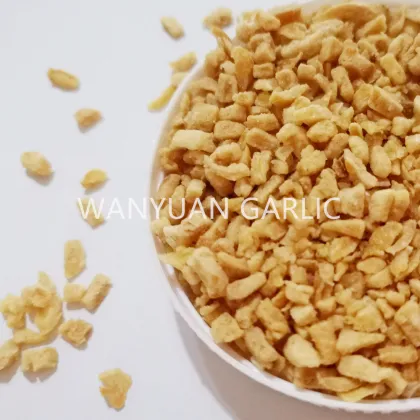 Golden yellow Fried garlic crisp