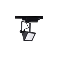 LEDER Bright Star Black Square LED Track Light