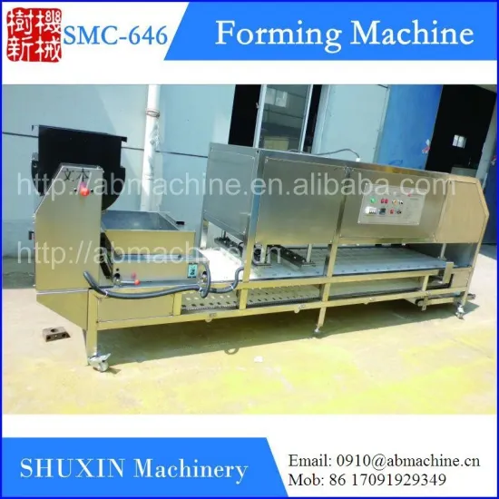 New condition chocolate candy bar making machine