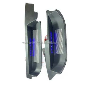 Factory Price LED Side Door Pedals Black Alloy Door Sill Scuff Plate for Toyota ALPHARD/VELLFIRE 30 (2015-2022)
