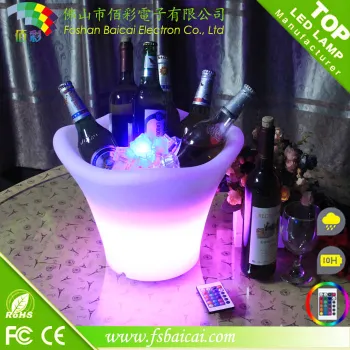 Factory direct sale price led ice bucket