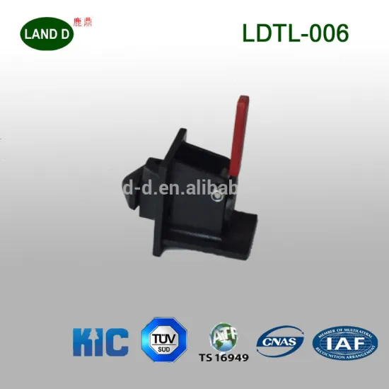 8.5kg red color ISO quality container twist lock for flatbed trailers