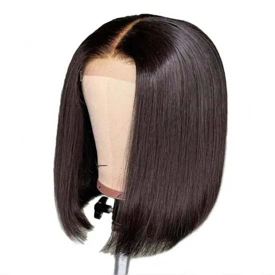 Wholesale Short Bob Wigs Brazilian Remy Hair Straight 13x4 Lace Front Human Hair Bob Wigs for Women Pre Plucked with Baby Hai