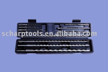 SDS hammer drill set 11pcs blow case packing