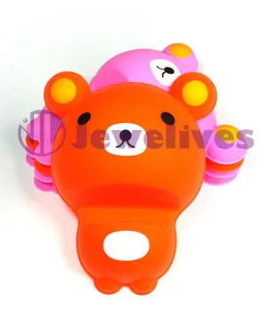 Promo Red Bear Silicone Cell Phone Holder Silicone Stand For Mobile Phone 