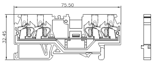 din rail terminal jumpers