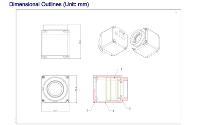 1024P Sub 1 mLux Digital Night Vision