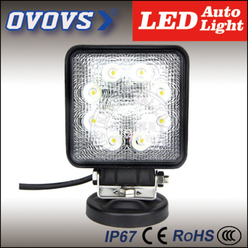 OVOVS super bright 12v 24W magnetic offroad led tractor work light for car