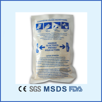 one-time-use plastic ice pack