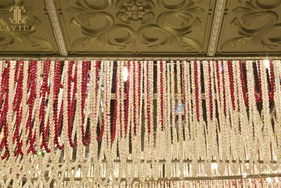 Extra large modern foyer crystal chandelier lights for hall