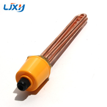 LJXH เต็มทองแดง DN40 1.5 \ "47 มม. เครื่องทำความร้อนท่อไฟฟ้า 220V/380V สำหรับน้ำร้อนความร้อนแสงอาทิตย์