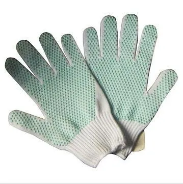 S Industrial Safety Nbr Dotted Knitted Seamless Knitted Cotton Gloves