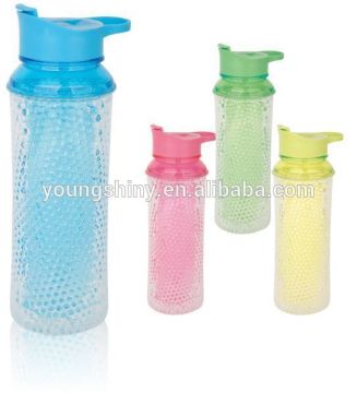 18oz DOUBLE WALL Tritan TUMBLER W/FLIP STRAW LID & COLD GEL INSIDE