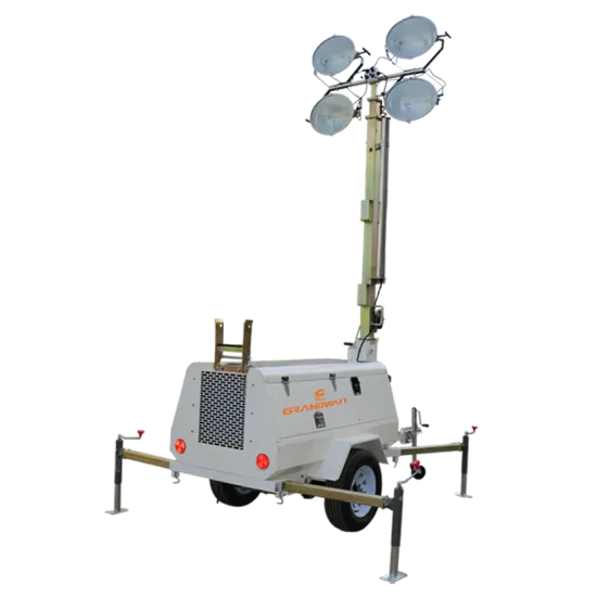 emergency lighting system light tower 9m