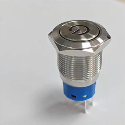 19mm Anti-Vandal Metal Pushbutton Anahtarı