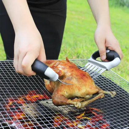 OTOware Meat Claws - Stainless Steel Bear Claws Meat Shredder with PP and Silicone Handle