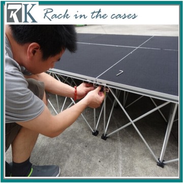 Collapsible Stage with Telescopic Legs for Party Show