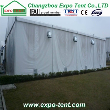 temporary outdoor large PVC warehouse tent for temperary industrial use in factory