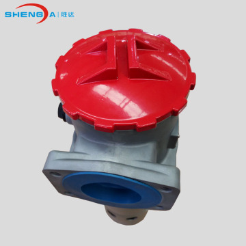 Industrial high flow suction inline oil filter housing