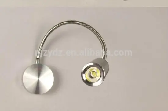 3W upgraded version with switch LED hose spotlights led lights wall mirror front lamp bedside reading spotlights