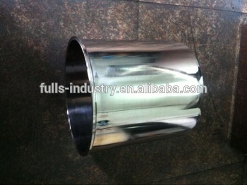sanitary SS304/SS316L clamped spool with flat bottom end