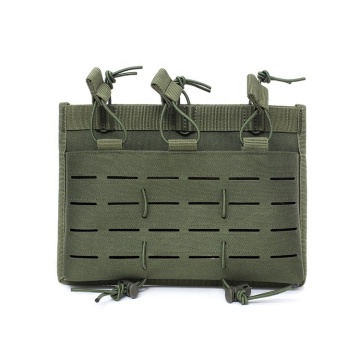 Tactical Laser Cutting Mag Pouch for 5.56 M4 Triple Magazine Vest