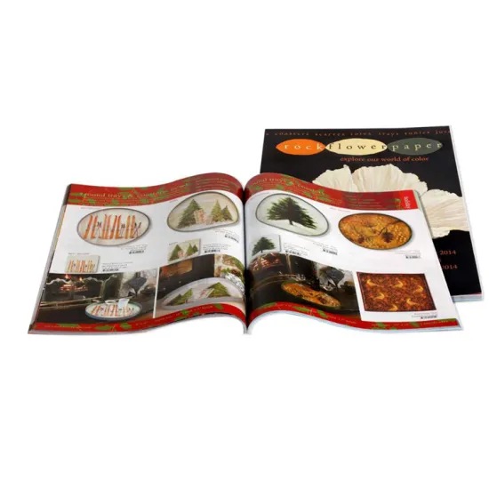Custom Cheap Catalogue Brochure Booklet Printing Service