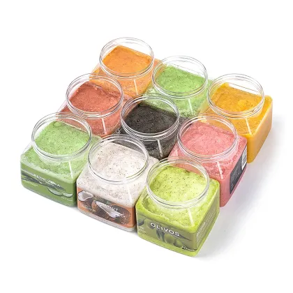 Organic Fruity Sherbet Skin Exfoliating Whitening Body Scrub
