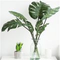10pcs/pack L/M/S High Simulation Artificial Monstera Tropical Plant Leaf Home Party Office Store Decorations