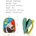 3D EVA 600D Oxford Fabric Calf School Bag pro děti