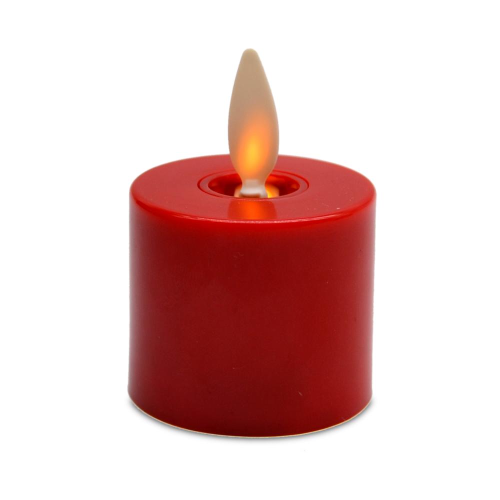 Velas leves de chá LED sem chamas para o jantar