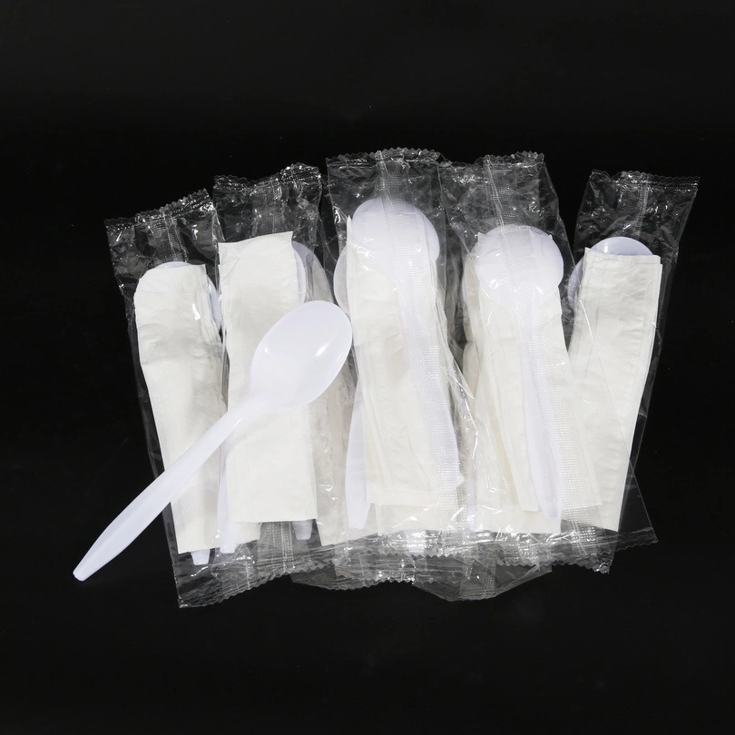 Plastic Cutlery Sets with Napkin