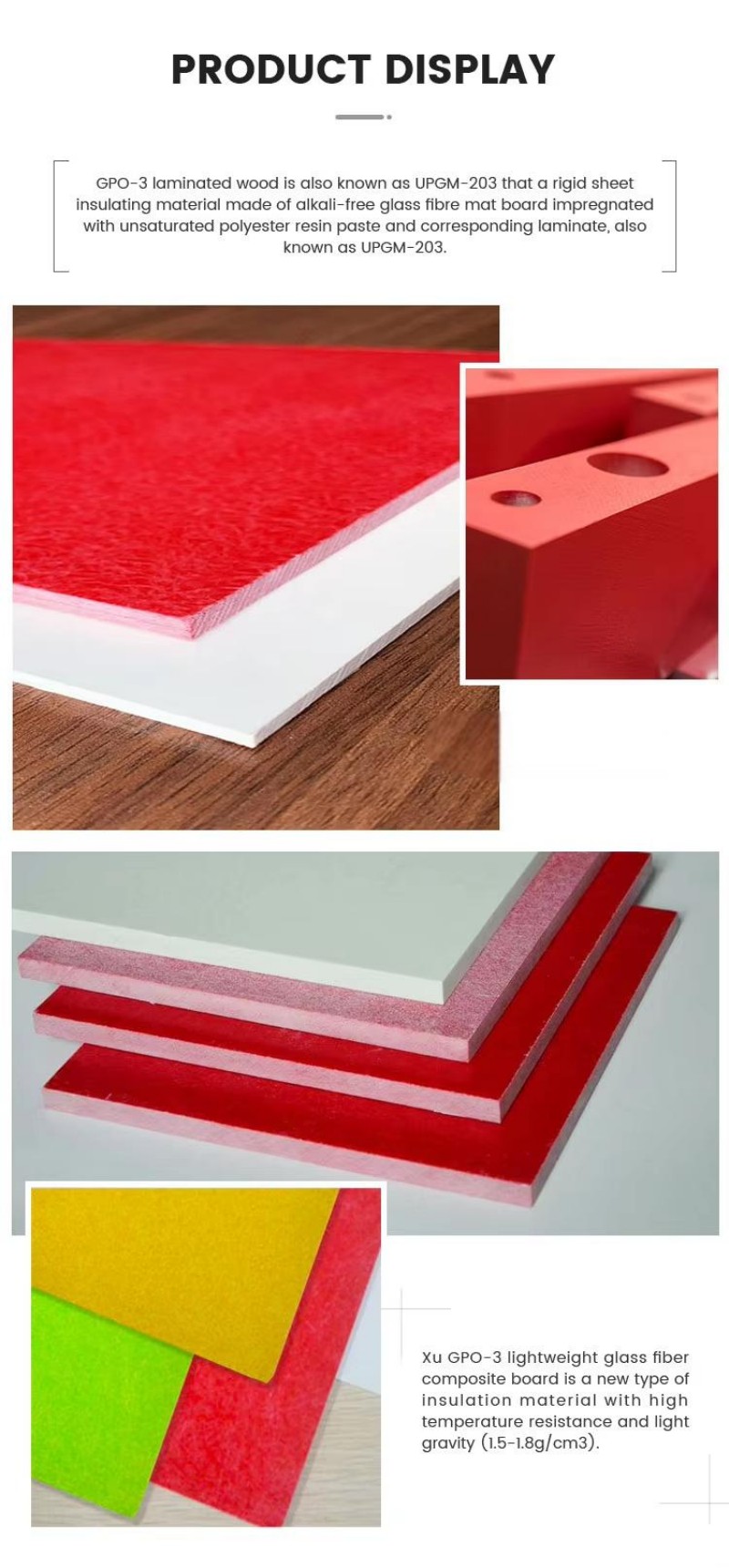 UPGM 203 GPO-3 Laminate Polyes2