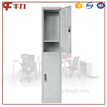 Custom made cold rolling steel 2 tiers master key locker