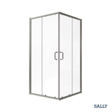 SALLY Framed Corner Entry Cabinet Shower Door Enclosure