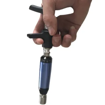 Spine massager chiropractic adjusting tool with 4 massage heads