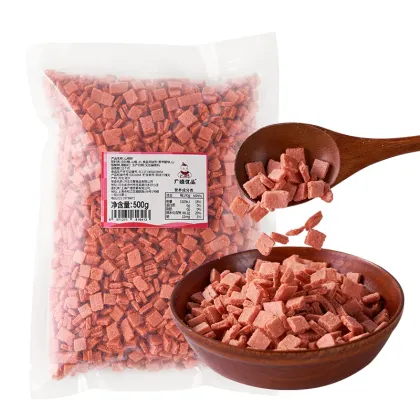Wholesale 500g Chinese Snacks: Dried Hawthorn Flakes for Dessert Toppings
