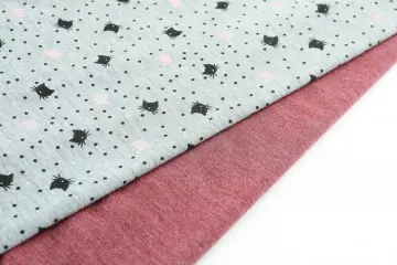 POLY KNIT PRINTED LIGHT WEIGHT FABRIC